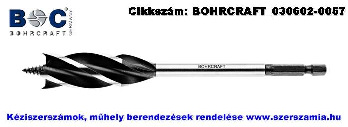 BOHRCRAFT SPEED4 gerendafúró d18,0x165/50xE6,3-1/4 col