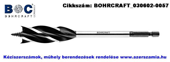 BOHRCRAFT SPEED4 gerendafúró d22,0x165/70xE6,3-1/4 col