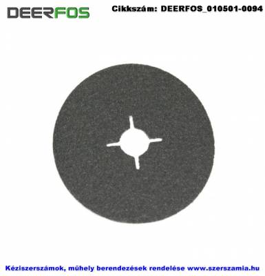 DEERFOS Ceramic fíbertárcsa VS995 d115 P60CER CoolCut 25db/csomag