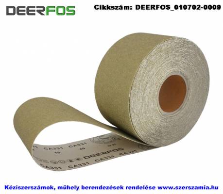 DEERFOS csiszolópapír tekercs CA331 115mmx25m P80A