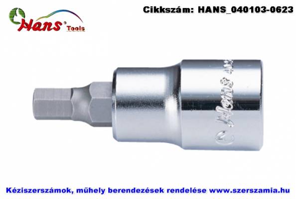 HANS 1/2 col imbusz bit-dugókulcsfej SW7 4026M07