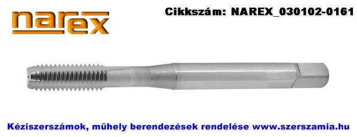 NAREX metrikus gépi menetfúró egyenes hornyú DIN371 HSS-G M5 101050