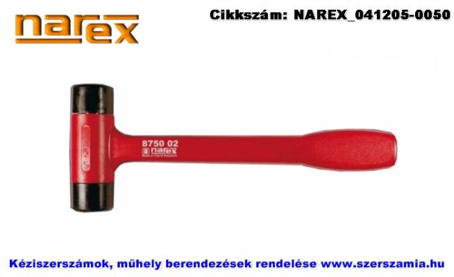 NAREX cserélhető műanyag fejes kalapács 440g d36 875002
