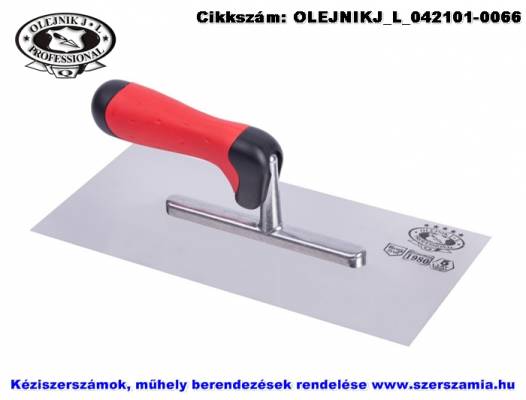 Glettelő INOX 130x280mm ERGO Profi