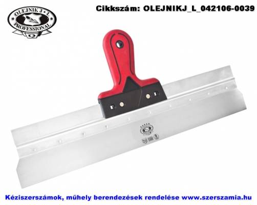 Felületsimító INOX 580x45mm ERGO Profi