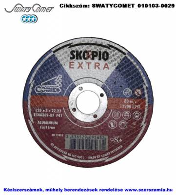 SKORPIO EXTRA/SPECIAL vágókorong öntött vasra és alura d230x3,0x22,2 E54A30S-BF 25db/csomag