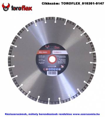 TOROFLEX TURBO LASER gyémánttárcsa d350x25,4/SH10