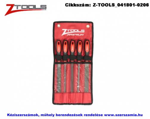 ZO-TOOLS Reszelő készlet 5 részes 200mm