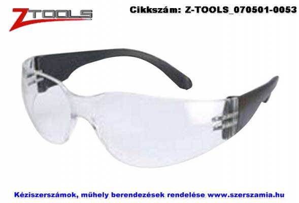 ZO-TOOLS védőszemüveg víztiszta ZTE2773V, 10db/csomag