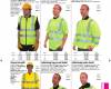 Hi-Vis könnyű kabát en471 sárga XL