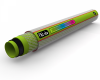 Locsoló tömlő csavarodás mentes, NTS LIME 3/4col – 50 m