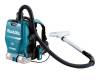 MAKITA 2x18V LXT Li-Ion BL háti porszívó, 78 m3/h