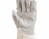 Bőrkesztyű, rezgéscsillapító betét/vászon kézhát, méret: 10, 1 pár