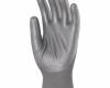 MIIZU Szerelőkesztyű, szürke, tenyér PU mártott, méret: 7, KIFUTÓ termék 12pár / csomag