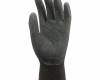 Szerelőkesztyű poliamid fekete kondenzált Latex kesztyű, méret: 7, 10pár / csomag