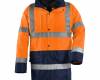 FLUO 4/1PE narancs/kék kabát, méret: XXXXL
