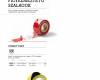 Jelölő- és korlátszalag, LDPE, piros/fehér Street Tape 70mmx200m