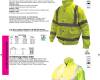 Hi-Vis jól láthatósági bomber dzsekien471 sárga M