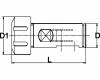 Szerszámbefogó egyenes szárú ER patronos SS32-ER32-098