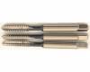 Egyenes hornyú kézi menetfúró készlet BSW HSS ISO529, 3/16col x 24,0mm, 3 db-os