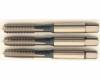 Egyenes hornyú kézi menetfúró készlet BSF HSS ISO529, 5/16col x 22,0mm, 3 db-os