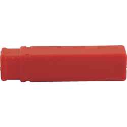 Csődoboz teleszkópos négyszögletes piros 80-120mm 16mm 50db/csomag