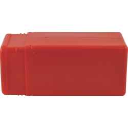 Csődoboz teleszkópos négyszögletes piros 120-200mm 55mm 50db/csomag