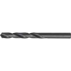 Köszörült hornyú, hengeres szárú csigafúró, normál hossz, fényes, HSS, inches, 3/4col