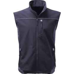 Férfi lágy borítású mellény tengerészkék S