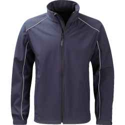 Férfi lágyborítású dzseki tengerészkék S