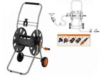 Tömlőkocsi-fém, TITAN REEL 1/2 col 60 fm