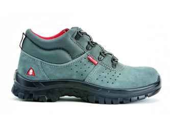 II. osztályú termék NINCS GARANCIA! Bőr védőcipő S1P-48