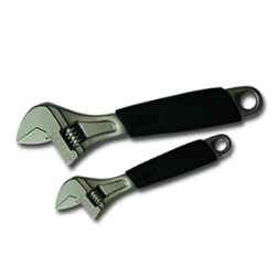 Állítható kulcs 300 mm gumirozott nyéllel JOBI