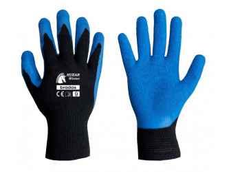 Védőkesztyű 11 HUZAR WINTER, latex, vastag.