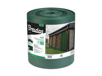 Kerítés és erkélyszalag 19cm x 26m, 1200g/m2, zöld RAL6005