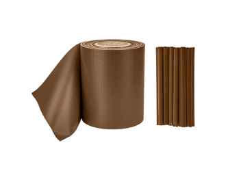 Kerítésszalag 19cm x 35m, 450g/m2, barna RAL8011, doboz
