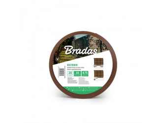 Kerítés és erkélyszalag 4,75cm x 35m, 450g/m2 + 20db zárósín, barna RAL8011