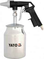 Homokszóró pisztoly tartállyal YATO