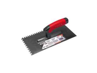Glettvas, fogazott 10 x 10mm, 260 x 130mm YATO