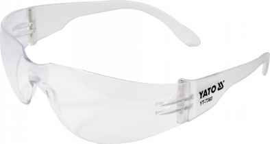Védőszemüveg víztiszta lencsével, keret nélkül, TYPE 90960 EN 166:2001 F YATO