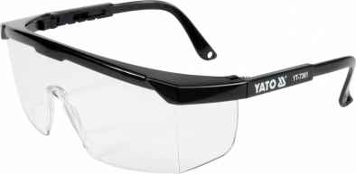 Védőszemüveg, víztiszta lencsével, TYPE 9844 EN 166:2001 F YATO