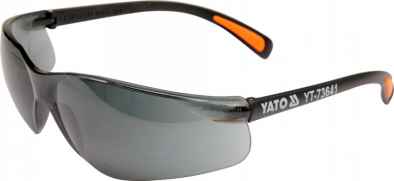 Védőszemüveg, füstszínű lencsével, TYPE B517 EN 166:2001 F YATO