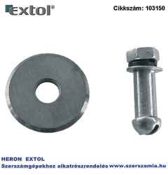 Vágókerék tengellyel 15 x 6 x 1,5 mm, 80493 csempevágóhoz