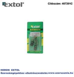 Szénkefe, házzal, 4,9 x 7,8 x 11,7 mm 407201 rotációs csiszológéphez 420 W, 2db