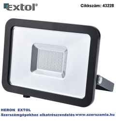 Led lámpa, falra szerelhető reflektor, 30W 3200 lm, ip65, 230V/50Hz, 1 kg