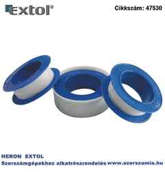 Tömítő szalag, teflon 0,075 x 12 mm x 10m 100db/bliszter PTFE