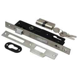 Portálzár, váltós, 4cm plusz betét, FLAME