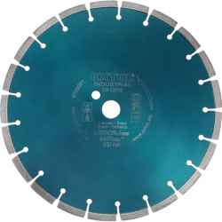 350mm EXTOL INDUSTRIAL szegmentált ipari gyémántvágó betonra, száraz és vizes vágásra