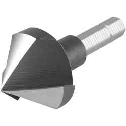 HSS kúpos süllyesztő, 3 élű 90 fokos, 25mm, 1/4