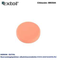 Polírkorong, egybe polírozás, T40, 150 x 30 mm, narancs, tépőzáras